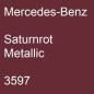 Preview: Mercedes-Benz, Saturnrot Metallic, 3597.